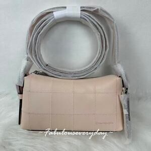 Coach Coachtopia Alter/Ego Small Slouchy Shoulder Bag Checkerboard Blush CAO22